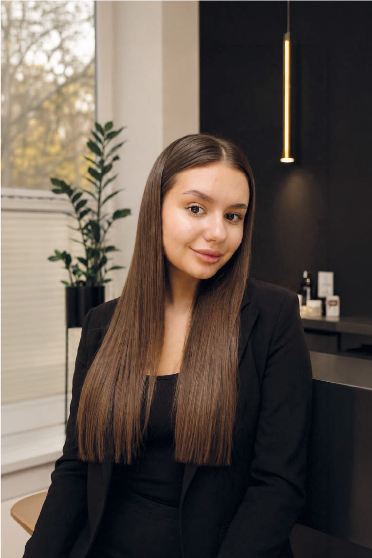 Daria im Team von LABEL22 in Kiel